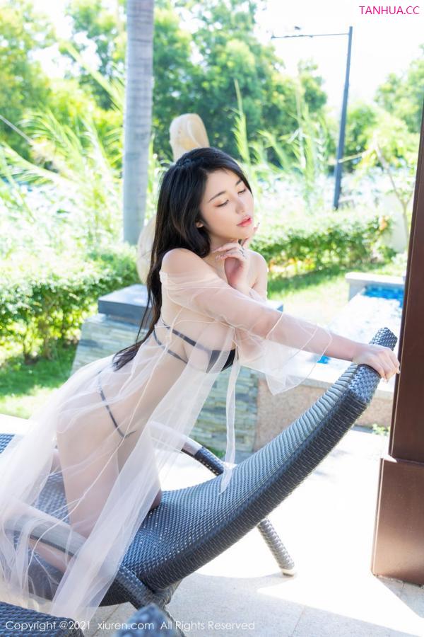 美七Mia  美七Mia泳池系列 丰腴三点式内衣第40张图片